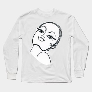 Femme (cut-out) Long Sleeve T-Shirt